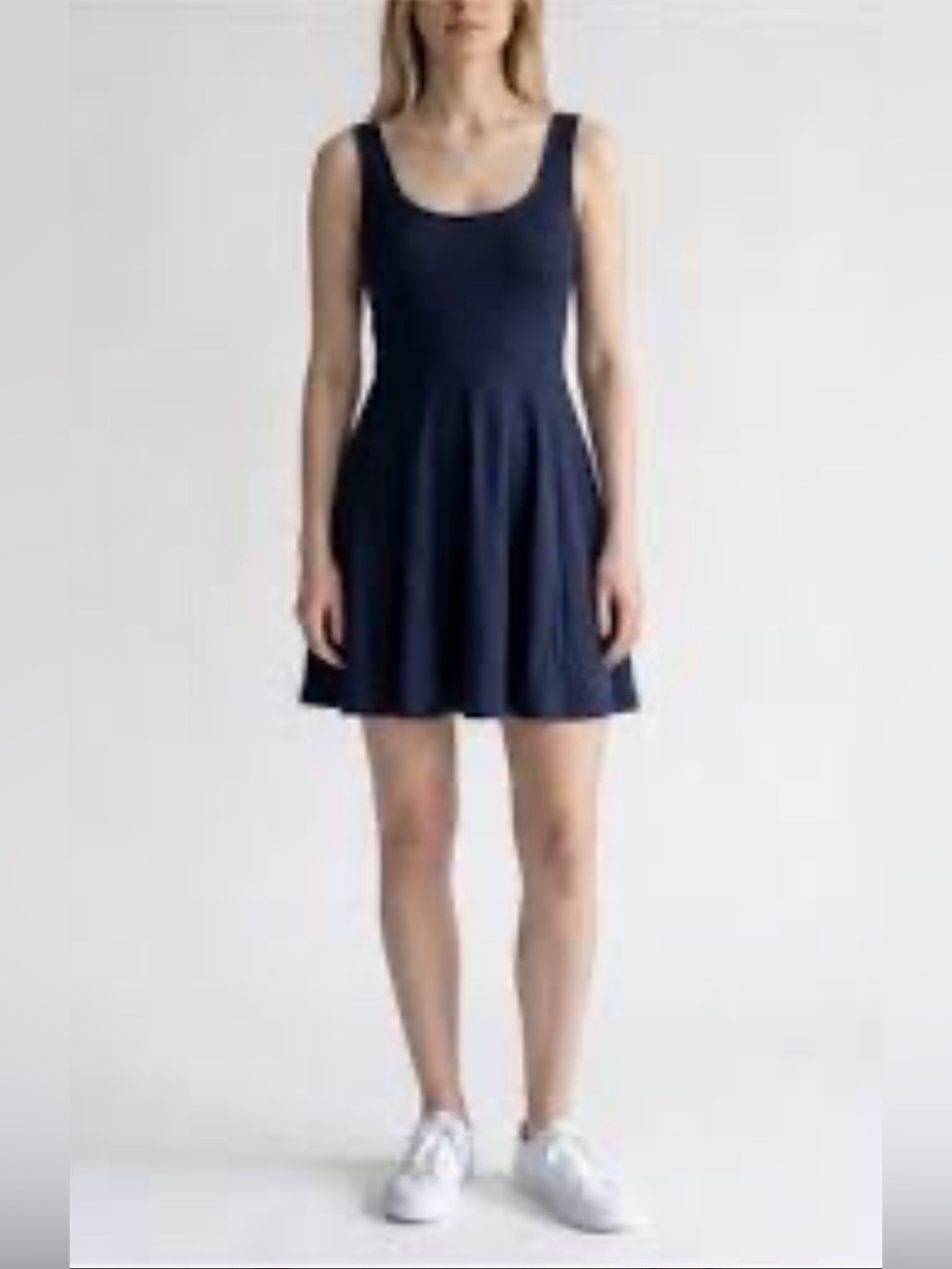 Like New Urban Outfitters Navy Skater Dress